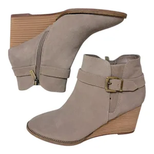 Blondo Natalia Suede Waterproof Ankle Boot Bootie Tan‎ Size 9.5 thumbnail 11