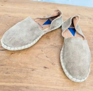 Verbenas Carmen Spanish Made Espadrille Suede Flats 37 thumbnail 1