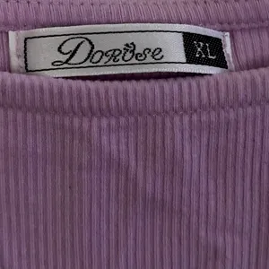 💥 Dorose Purple Polka Dot Mesh Sleeve Ribbed Top thumbnail 4