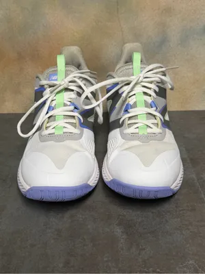 New Balance Women's 796v3 Tennis Shoes White/Grey/Purple/Green Size 10B thumbnail 5