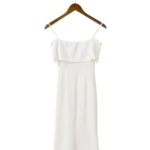 Lulus Exceptional Romance White Off-the-Shoulder Mermaid Maxi Dress size M NWT thumbnail 5
