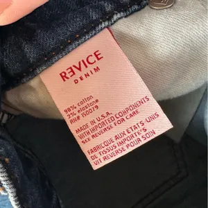 REVICE Matchmaker Love at First Sight Jeans Size 25 Patchwork High Rise Blue‎ thumbnail 4