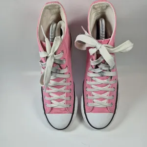 High Top Pink Women Shoes Size 7 Pink Girly College Thrashed thumbnail 6