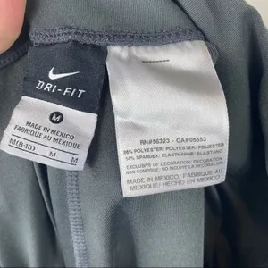 Nike Grey High Waisted Athletic Capri Pants thumbnail 3