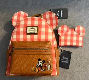 Loungefly Mickey Mouse Picnic Mini Backpack and Wallet thumbnail 1
