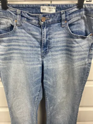 BKE Payton Universal Fit Flare Jeans 31x33.5 Mid Rise Distressed Light Women’s thumbnail 3