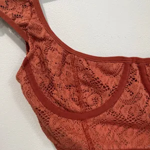 Out‎ From Under Lace Rust Bralette Festival Crop Top Urban Outfitters Sz S thumbnail 3