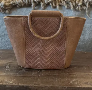 Anthropologie Leather Handbag thumbnail 1