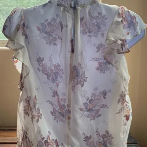 EUC cute dressy top from Revolve Pink thumbnail 3