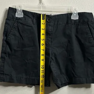 Ann Taylor LOFT Casual‎ Women Black Cargo Shorts Size 6. thumbnail 3