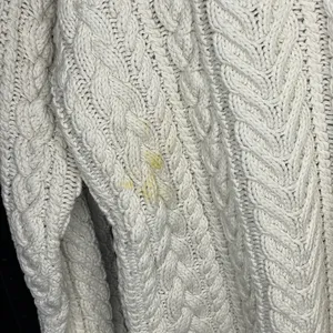 Vintage by Ralph Lauren Hand Cable Knit Fisherman Crewneck Sweater Sz Large thumbnail 5