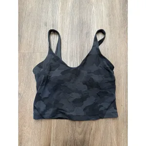 Lululemon Align Tank Top Womens 6 Heritage 365 Camo Deep Coal Multi Yoga‎ thumbnail 3