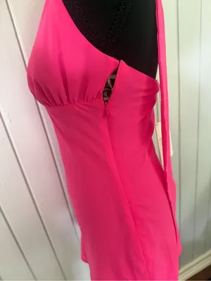 Peppermayo Fuchsia Halter Mini Dress thumbnail 6
