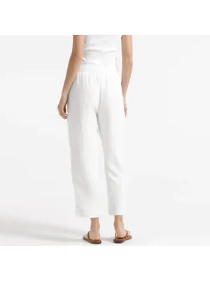 J crew seaside pant white soft gauze Size Medium thumbnail 2