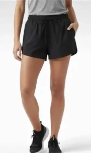 Athleta Crossroads‎ Short Black Featherweight Stretch Size Small NWT thumbnail 1