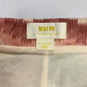 Maeve Anthropologie Women's Chevron Striped‎ MARIA Knit Midi Skirt Size XL NWT thumbnail 9