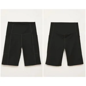 💕GIRLFRIEND COLLECTIVE💕 High Rise Pocket Bike Short ~ Black Large L NWT thumbnail 11