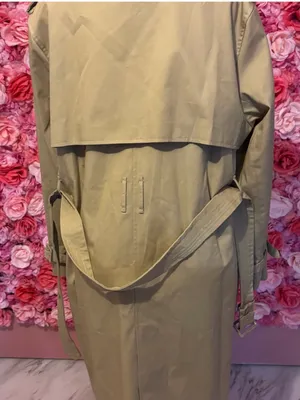 Mango Double-Breasted Beige Knee-length Trench Coat(2XL) thumbnail 3