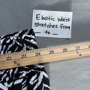 Ninexis Womens Size Medium Zebra Print Knit Maxi Slit Skirt Resortwear Mobwife thumbnail 13