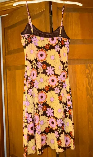 Princess Polly Purple And Brown Mini Dress thumbnail 3