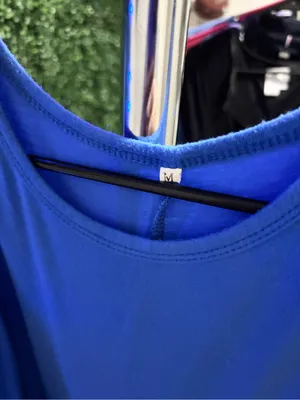 Amazon Royal Blue Women's Sleeveless Tank Dress thumbnail 2