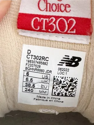 New Balance CT302‎ Sneakers Size 6 Moonbeam Natural Indigo Platform Casual Retro thumbnail 6
