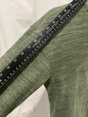 Avalanche Olive Green Half-Zip Pullover Sweatshirt thumbnail 8
