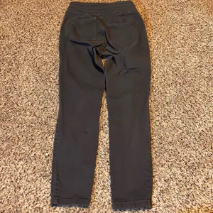 LOFT Women's Gray Skinny Fit Pants High Rise Button‎ Fly Size 4 thumbnail 7