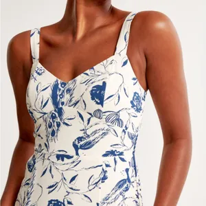 Abercrombie Drama Ruffle Tiered Maxi Dress Size Large Petite thumbnail 3