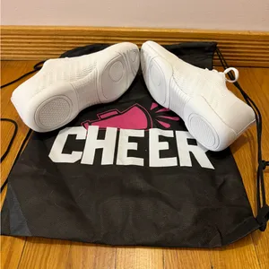 Smapavic Cheer Dance Shoes Sneakers White Size 39 NEW With Bag thumbnail 6