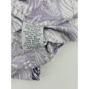 Johnny Was Dress Womens M R39523-4 Purple Butterfly Bamboo Viscose Maxi‎ Boho thumbnail 4