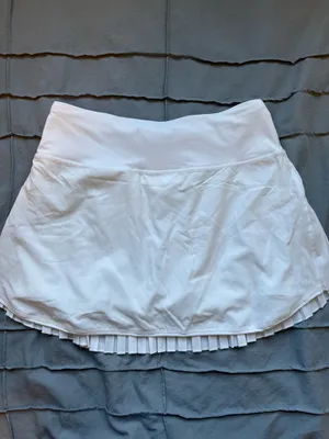 Baleaf White Tennis Skirt thumbnail 1