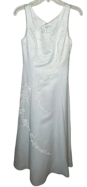 Dollar Clothing Wedding‎ Dress White thumbnail 1