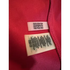 Guess Women True Red Laila Dress Size 8 Cross Back New With Tags Stretch 88.00 thumbnail 8