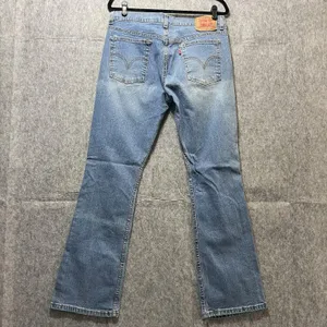 Levis Relaxed Bootcut Stretch Jeans Womens‎ 14 Misses Medium Wash Denim Mid Rise thumbnail 7