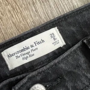Abercrombie & Fitch High Rise Vintage Flare Jeans size 29 thumbnail 12