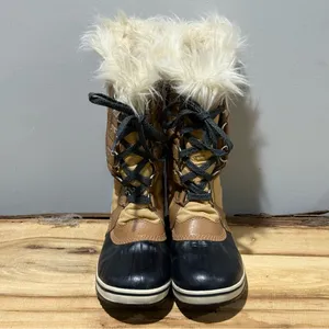 Sorel Tofino‎ II Winter Boots Waterproof Fur Trim Insulated Size 5 B110 thumbnail 4
