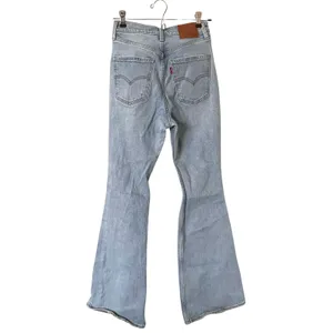LEVIS 70s High Rise Flare Distressed‎ Denim You and I Wash Sz 25 thumbnail 3