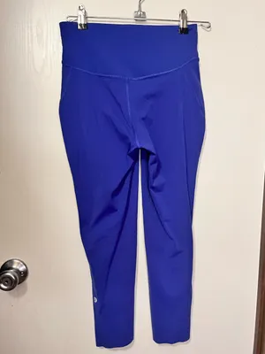 lululemon athletica Vibrant Royal Blue High-Rise Crop Leggings thumbnail 2