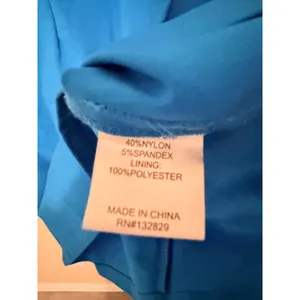 Superdown Mini Dress Women Small Blue Asymmetrical Bodycon Plunging V-Neck Party thumbnail 6