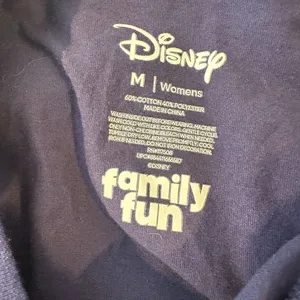 Disney Womens Medium‎ Minnie Mouse T-Shirt Short Sleeve Tee Top Navy Blue Bow thumbnail 4