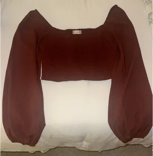 Altar'd State Long Sleeve Crop Top thumbnail 2