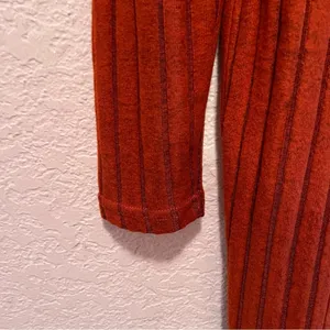 NWOT. Elegant Long Sleeve Rust Dress​‎ thumbnail 8