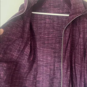 Lululemon Asana Define Jacket Purple Ziggy Full Zip Yoga Women's 🖤 thumbnail 6