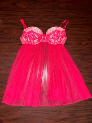 Victoria’s Secret Push Up Baby Doll Lingerie Size 34B thumbnail 1