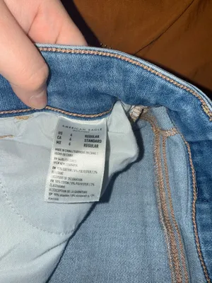 American Eagle Light Wash High Rise Jeggings thumbnail 3