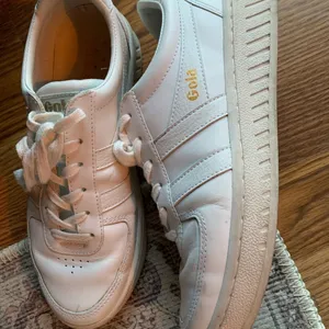 Gola Womens Grandslam Leather White Sneakers Shoes Size 8 Casual Athletic thumbnail 2