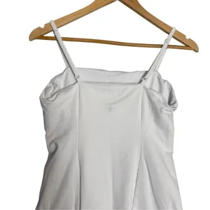 Alo Yoga Airbrush Love Match White Bubble Hem Tennis Mini Dress Shorts Size M thumbnail 10