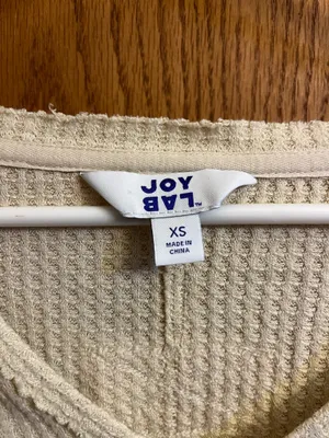 JoyLab Waffle Long Sleeve  thumbnail 2