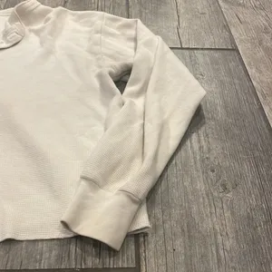 Brandy Melville Cream Long Sleeve Tee thumbnail 3